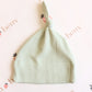 Organic Cotton Waffle Knit Bow + Hat