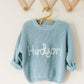 Custom Embroidered Chunky Knit Sweater