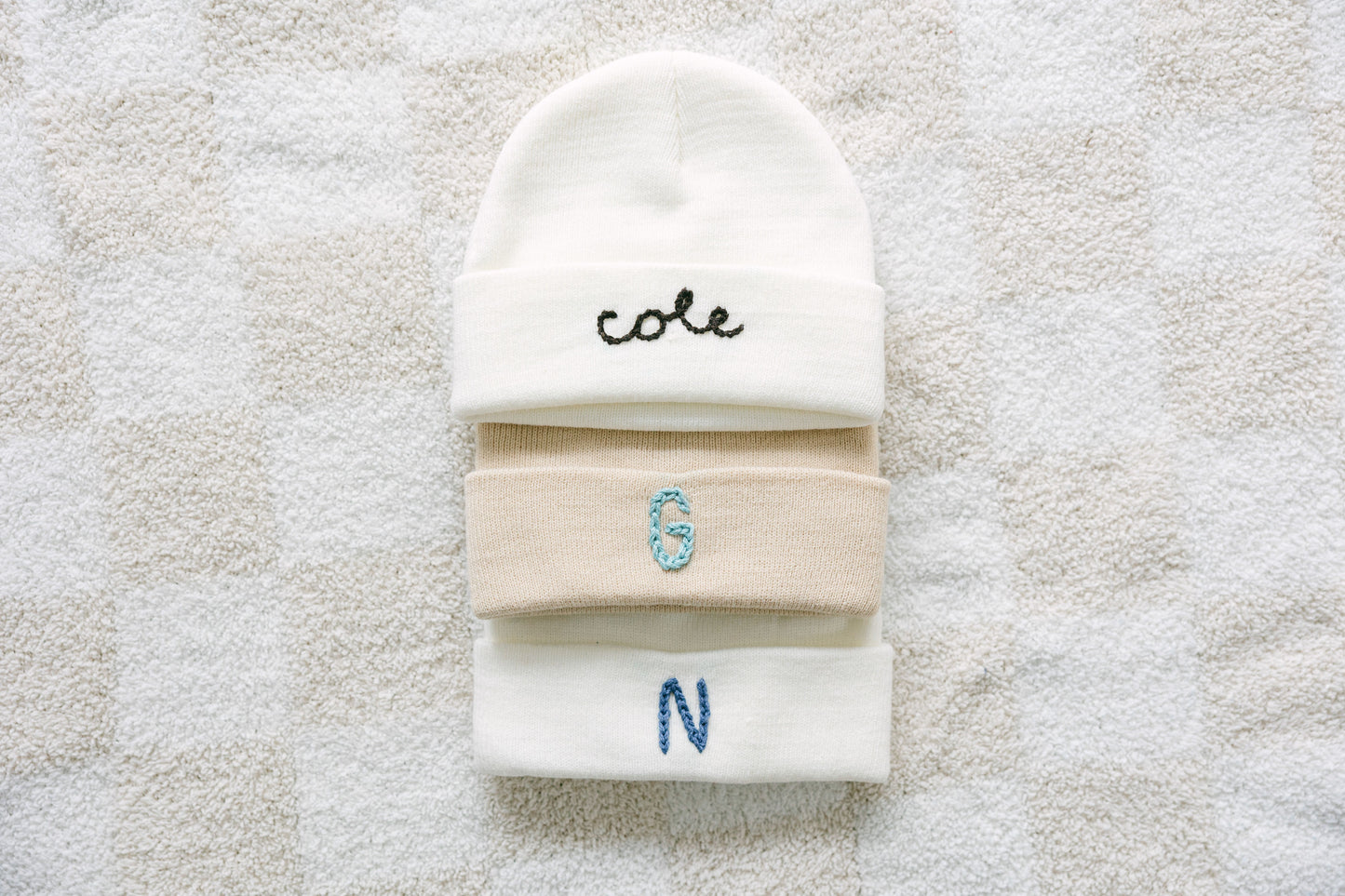 Custom Embroidered Knitted Beanie