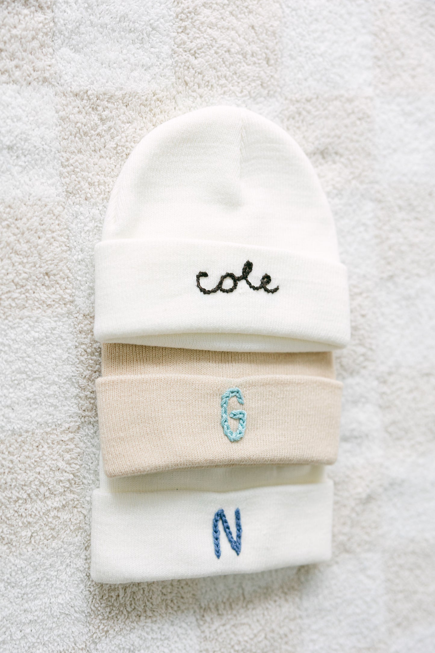 Custom Embroidered Knitted Beanie