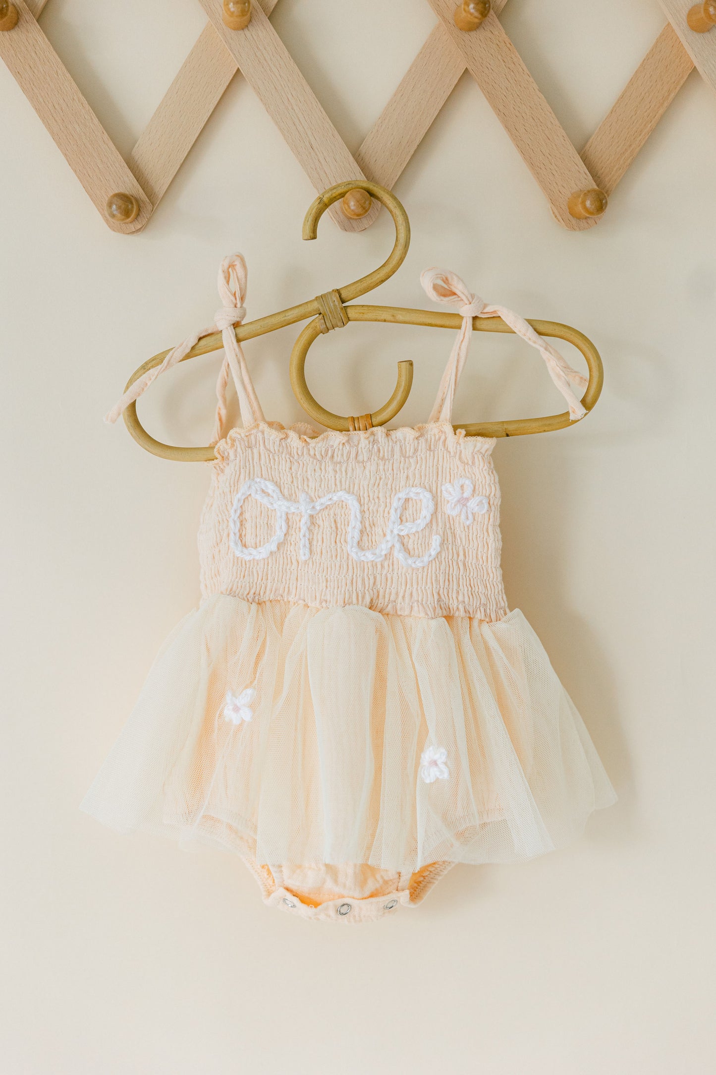 Custom Embroidered Tutu One Piece