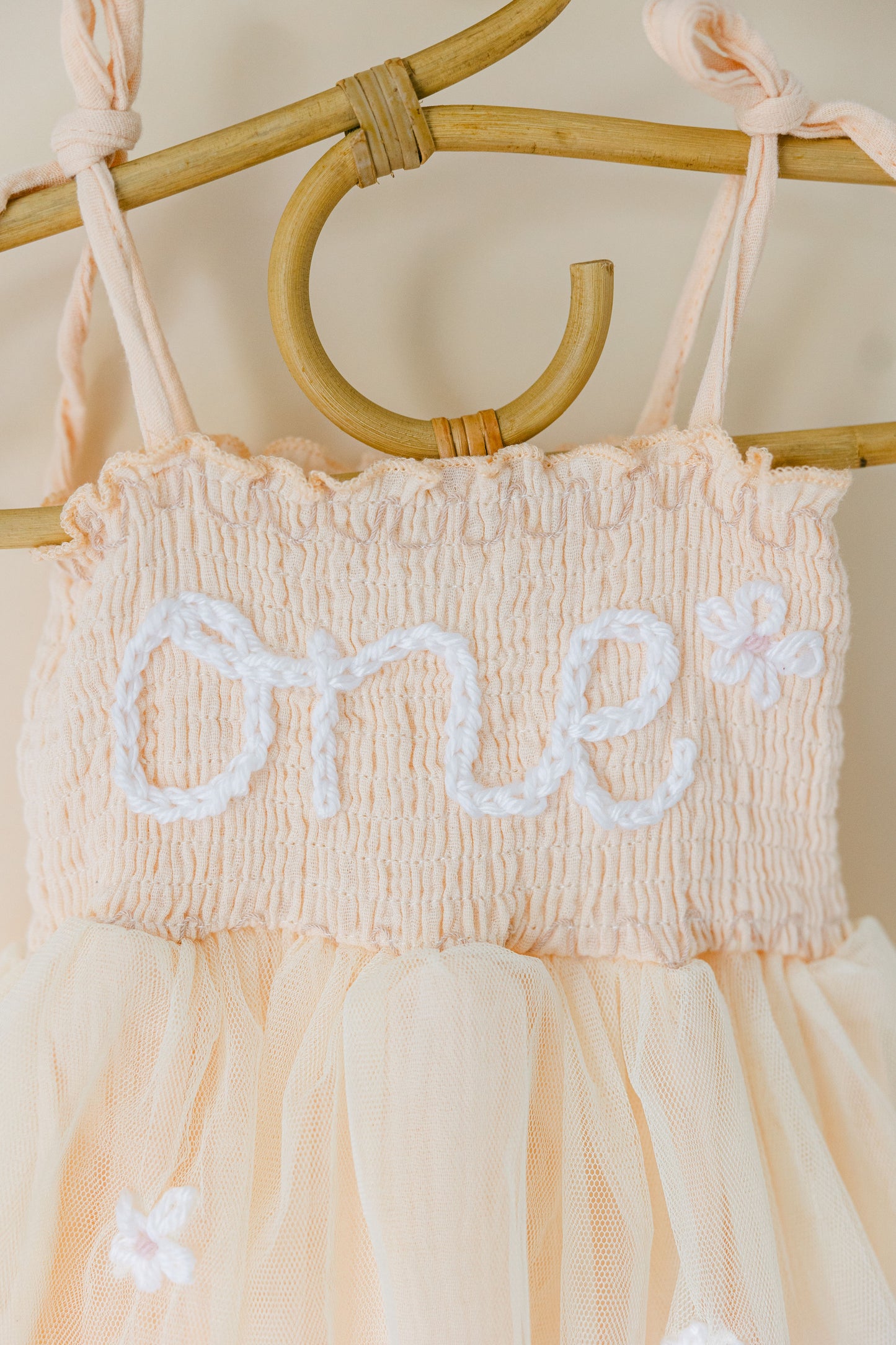 Custom Embroidered Tutu One Piece