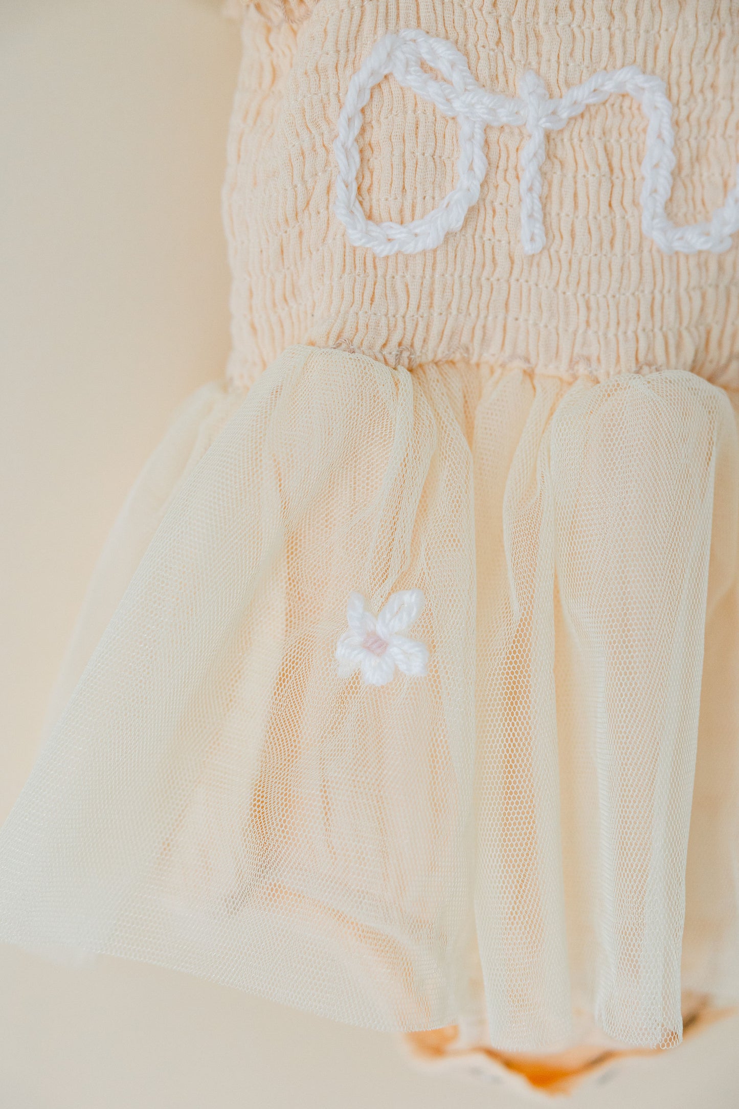 Custom Embroidered Tutu One Piece