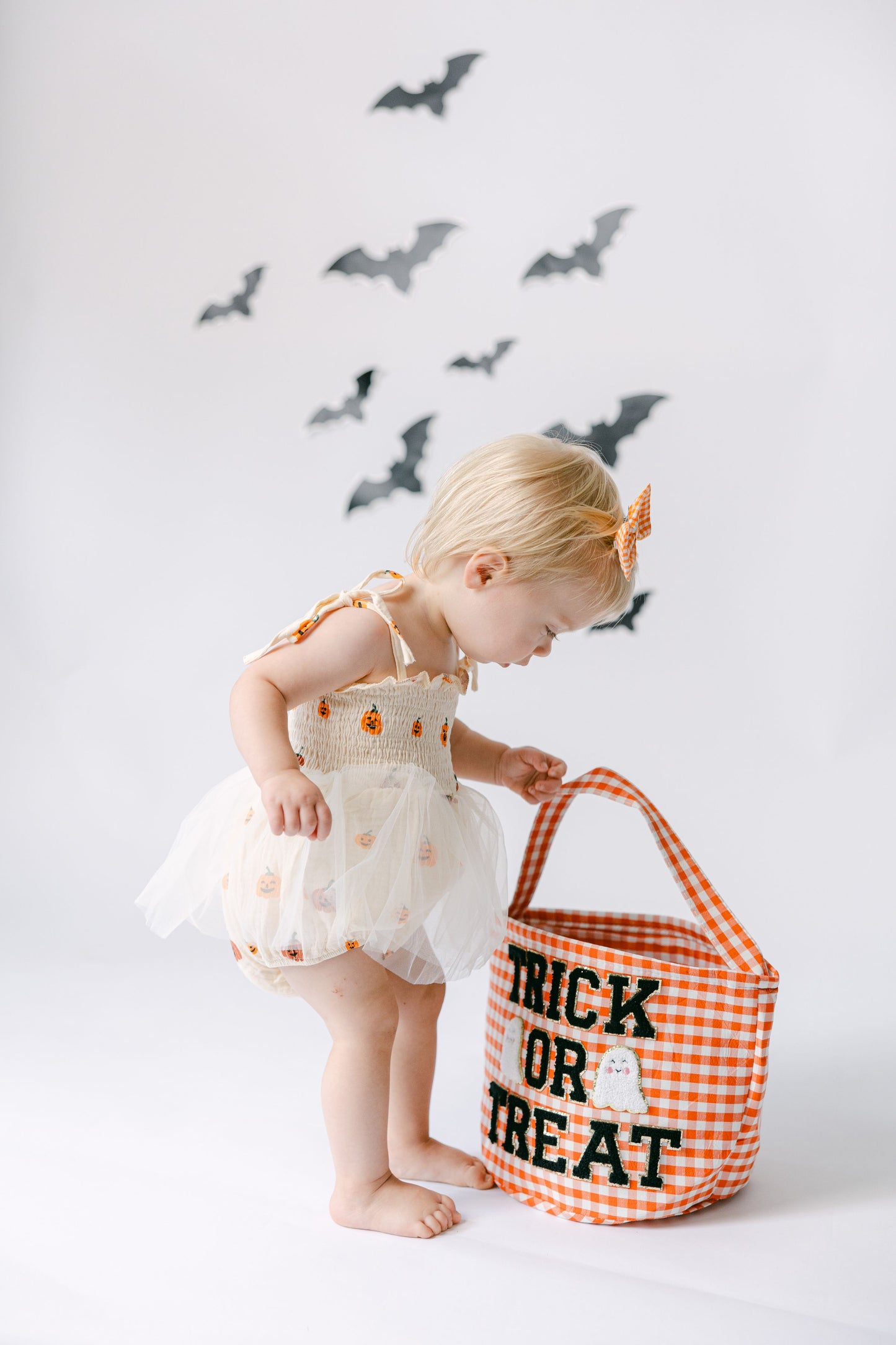 Pumpkin Muslin Bubble Tutu One Piece