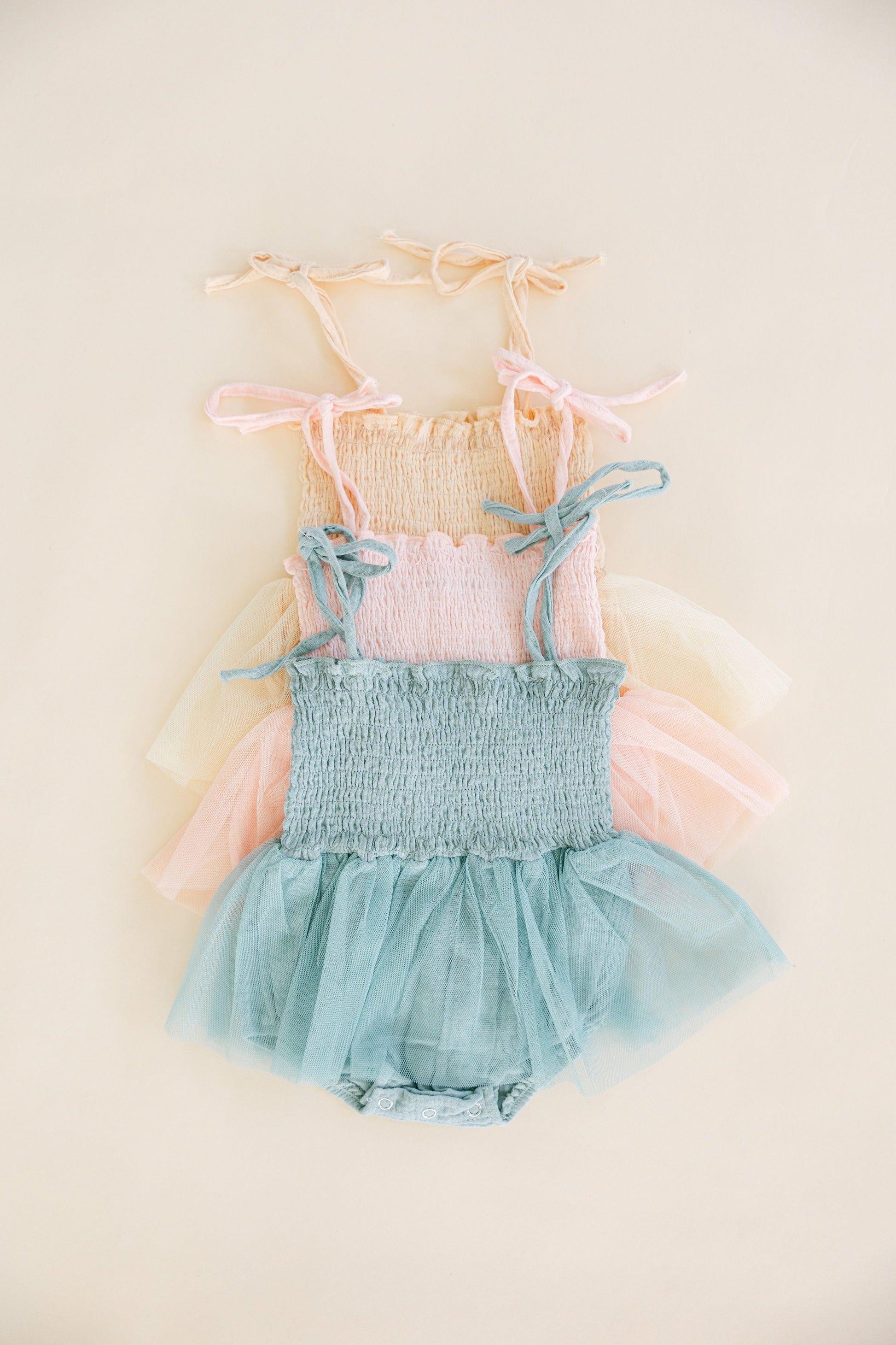 Muslin Bubble Tutu One Piece - BellaBerryDesigns