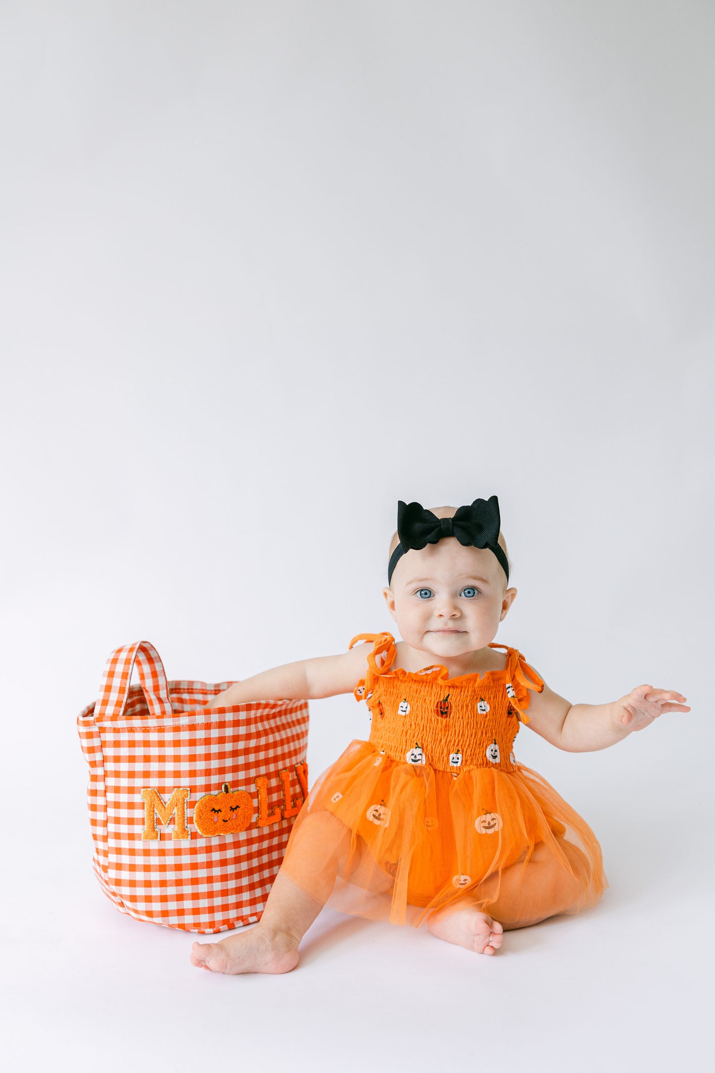 Pumpkin Muslin Bubble Tutu One Piece