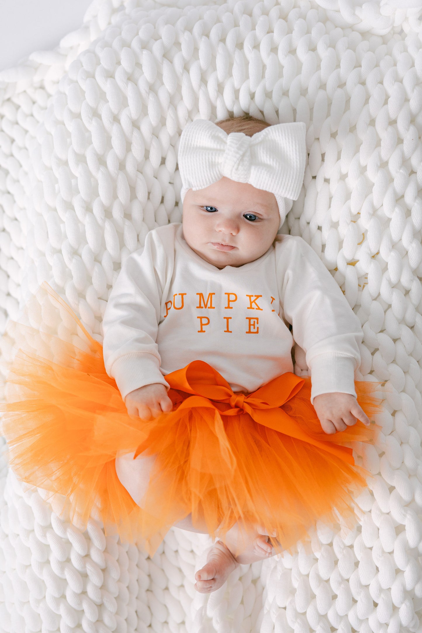 Pumpkin Pie Crewneck + Tulle Tutu