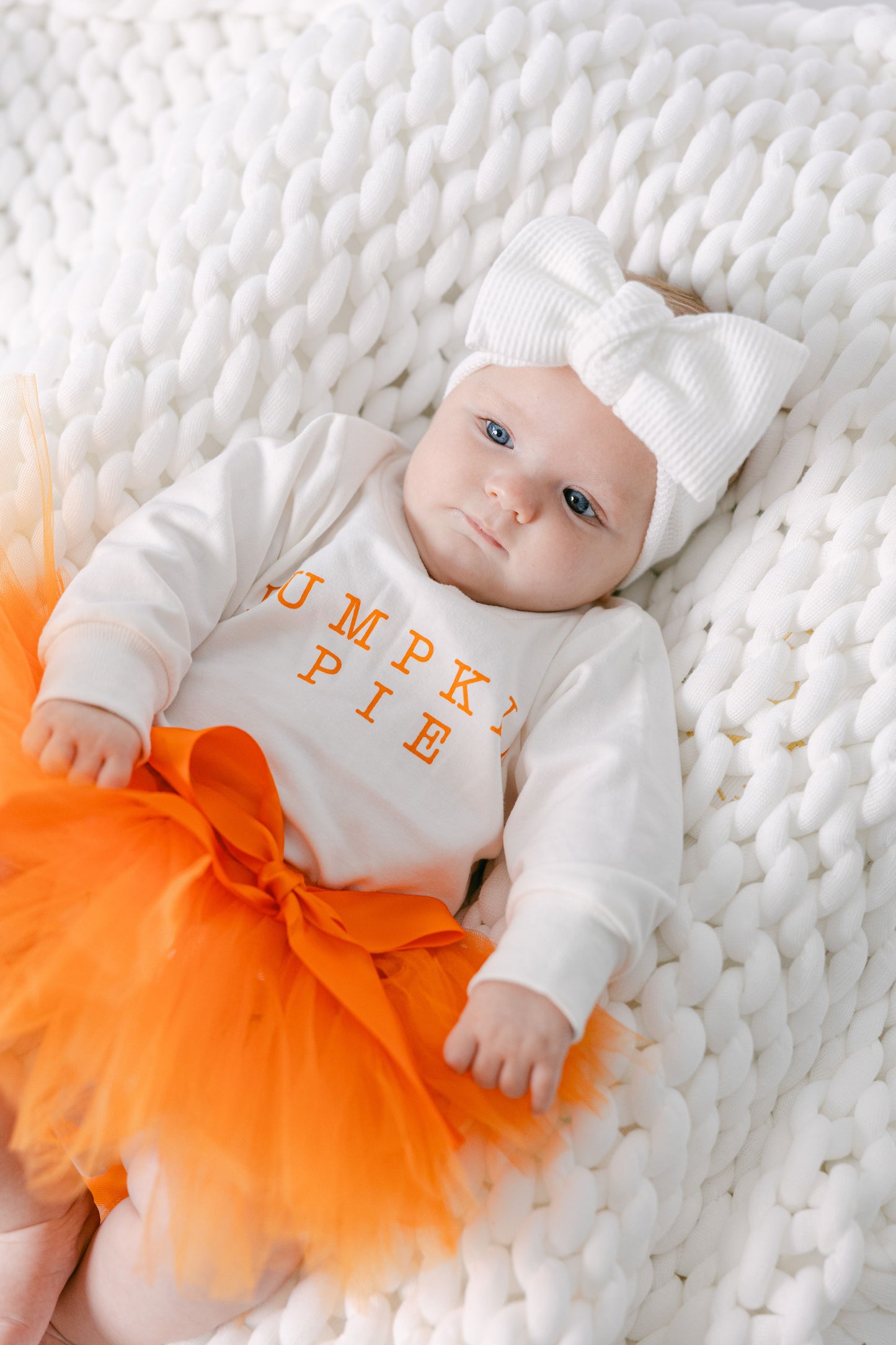 Pumpkin Pie Crewneck + Tulle Tutu