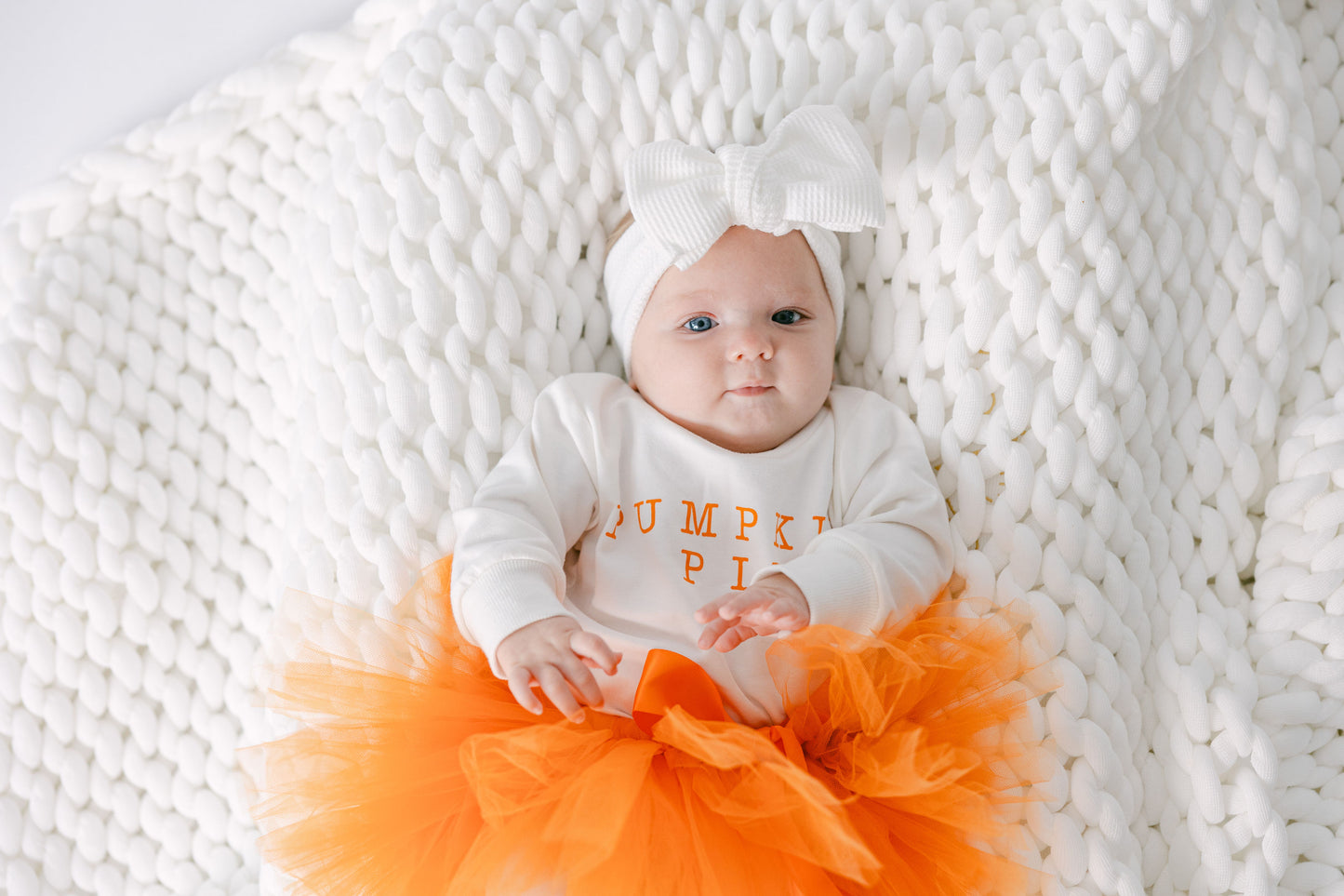 Pumpkin Pie Crewneck + Tulle Tutu