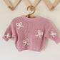 Custom Embroidered Chunky Knit Sweater