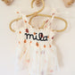 Custom Embroidered Pumpkin Muslin Bubble Tutu One Piece