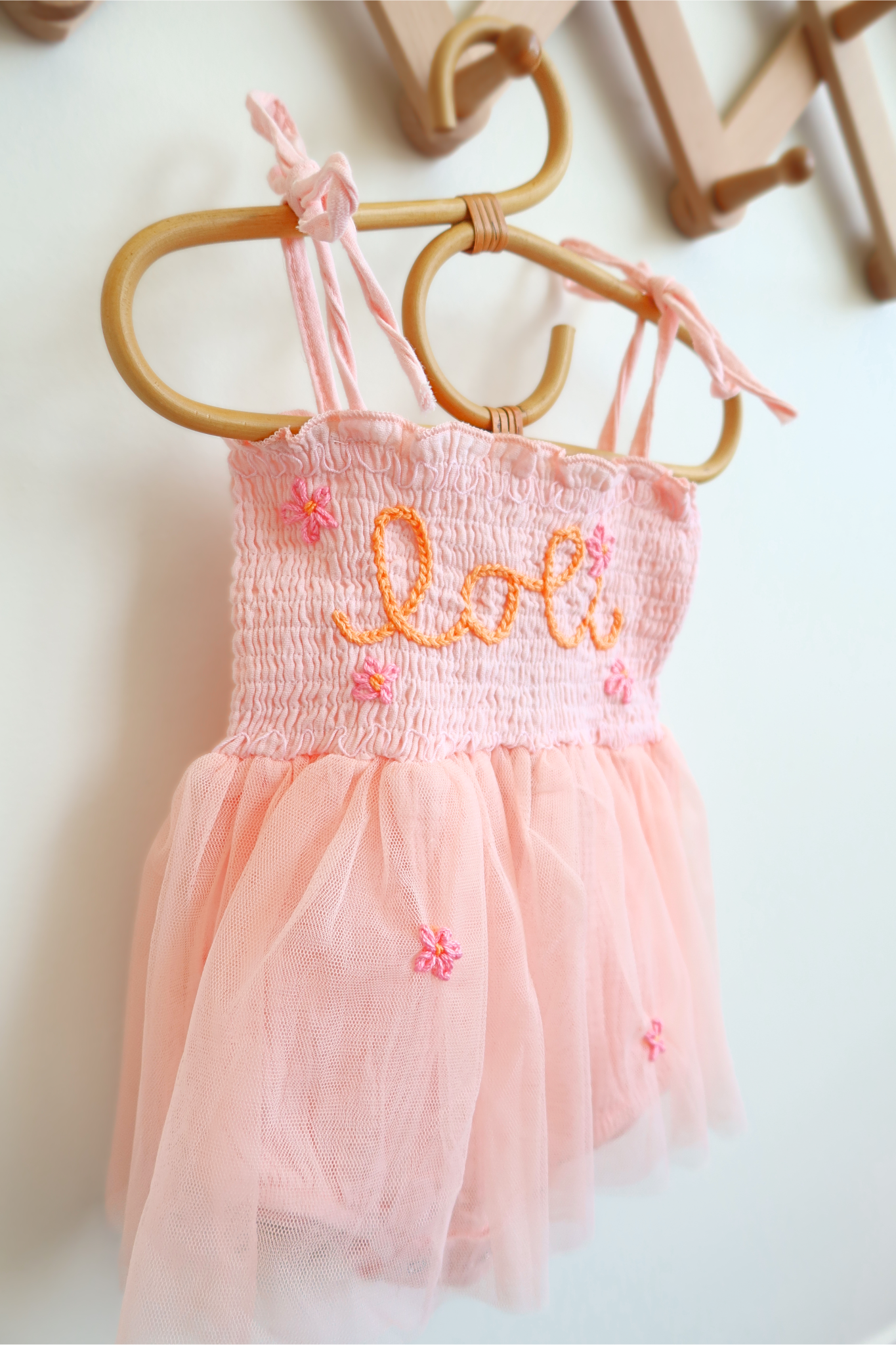 Custom Embroidered Tutu One Piece