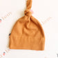 Organic Cotton Waffle Knit Bow + Hat