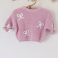 Custom Embroidered Chunky Knit Sweater