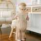 Linen Bubble Romper - BellaBerryDesigns