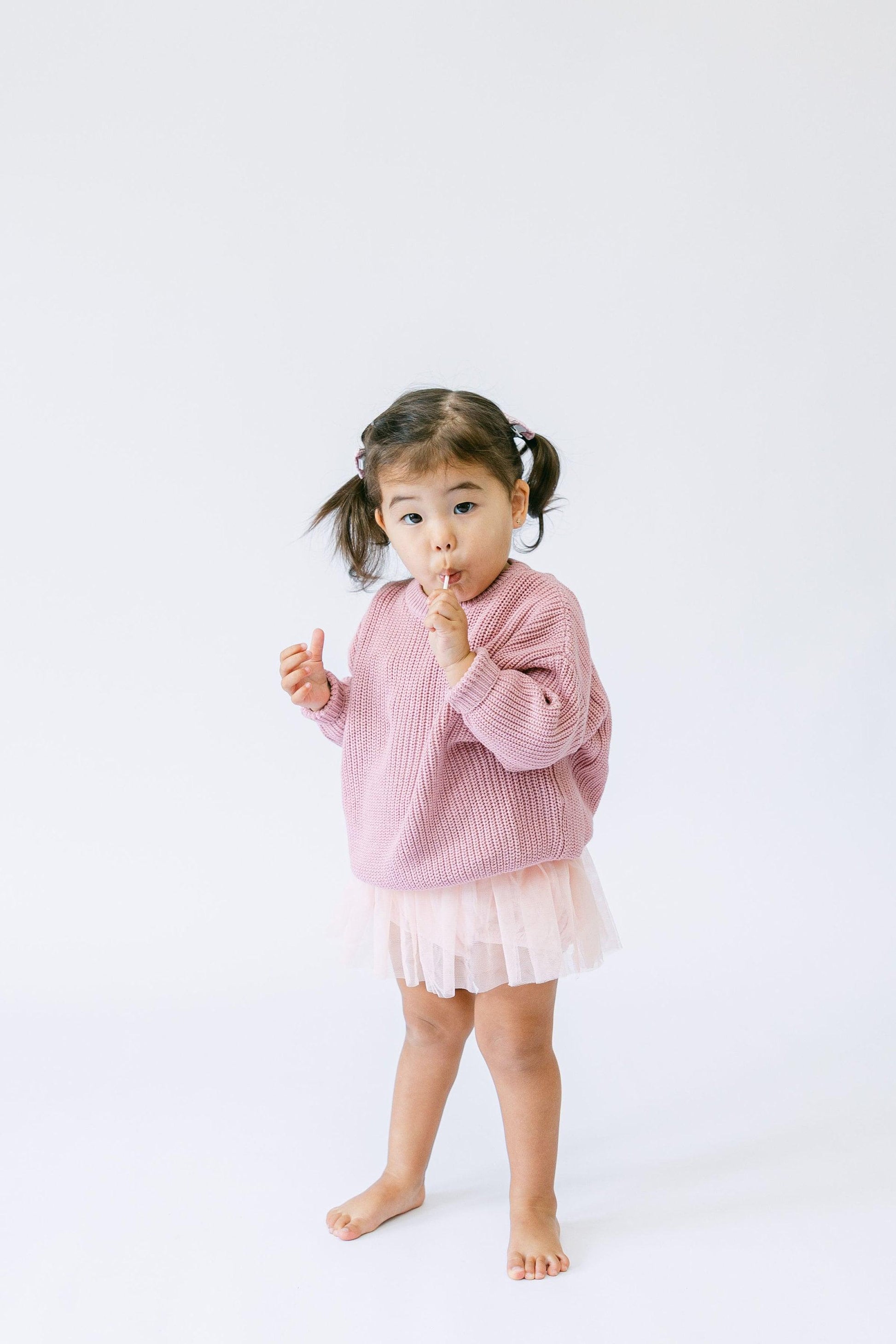 Baby Girl 2 Piece Bubble Tutu and Sweater Outfit | Baby Girl Tutu Onesie and Sweater | 2 Piece Summer to Fall Outfit for Baby Girls